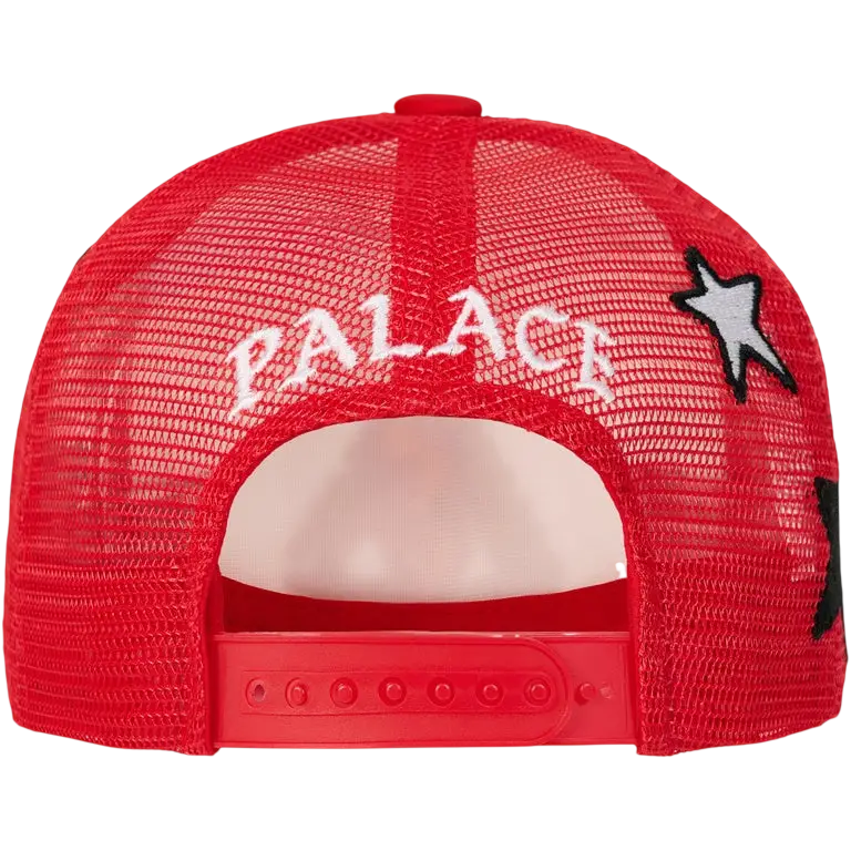Palace Mark Bode Trucker Cap Red - One size