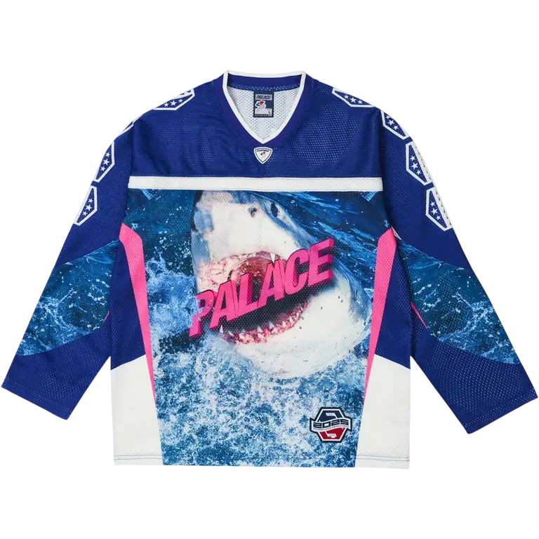 Palace No Bitin’ Hockey Jersey Navy