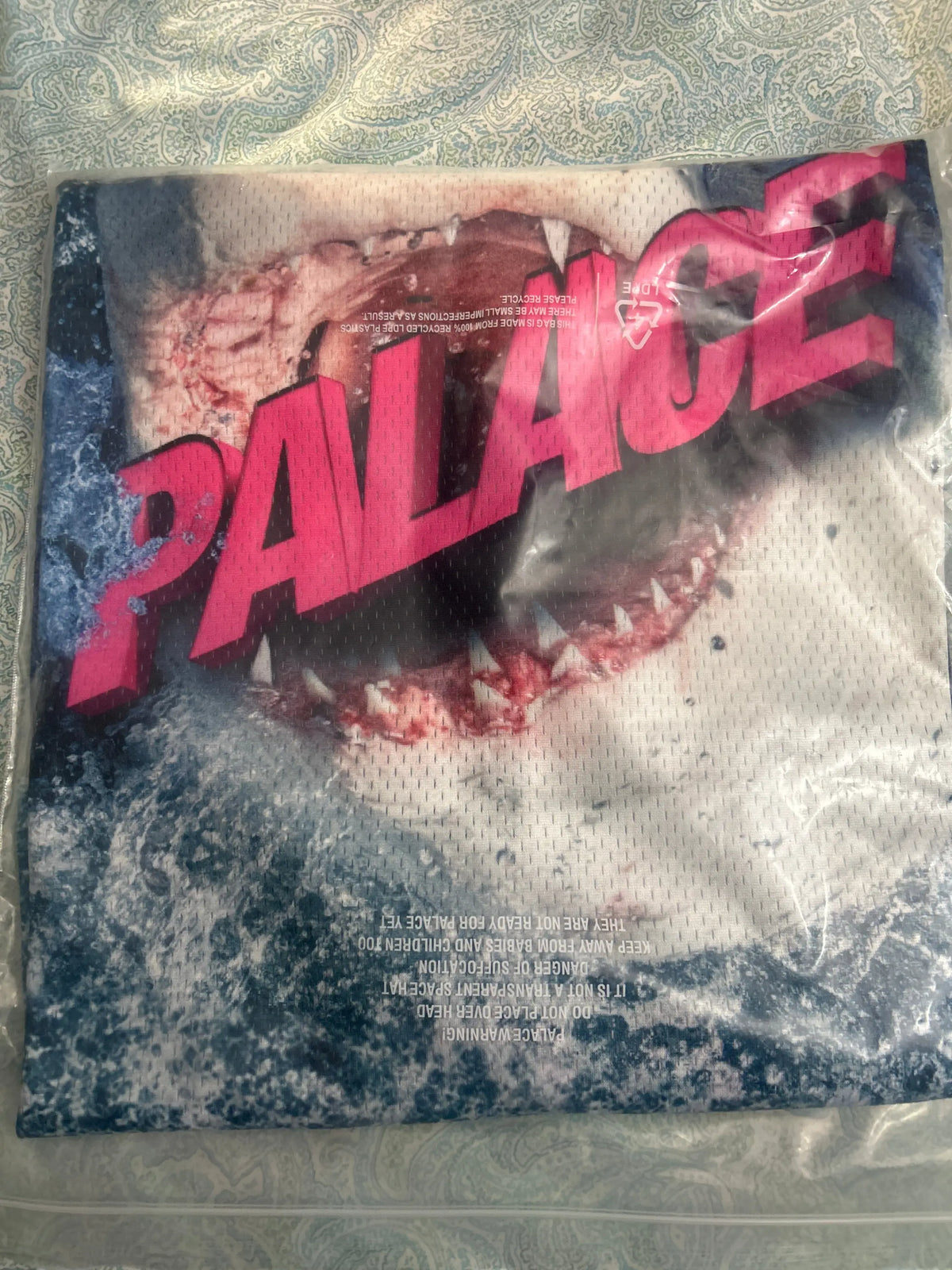 Palace No Bitin' Hockey Jersey Navy Medium