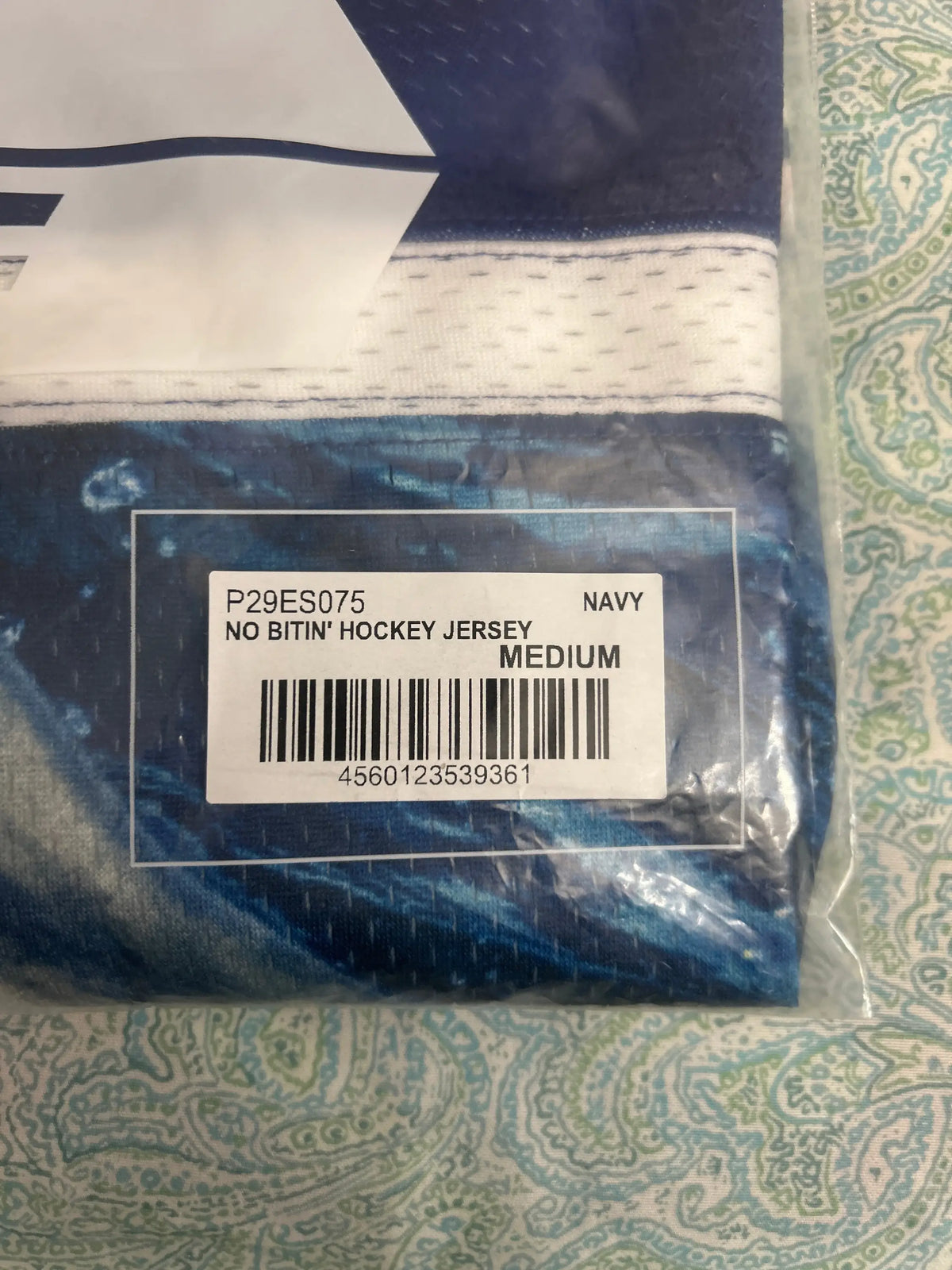 Palace No Bitin' Hockey Jersey Navy Medium