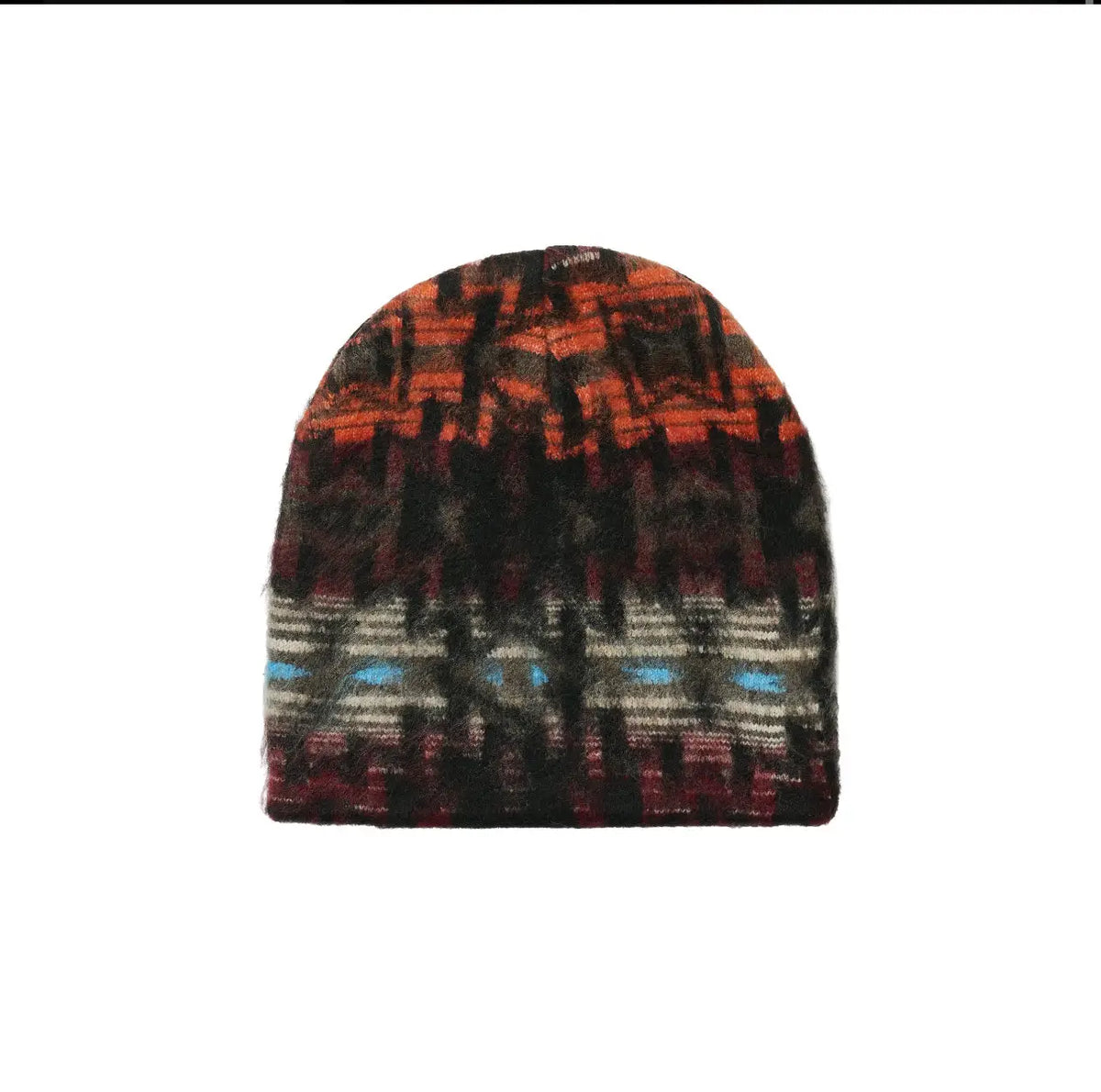 Palace Olde English Furry Nein Cuff Beanie Navajo Brown