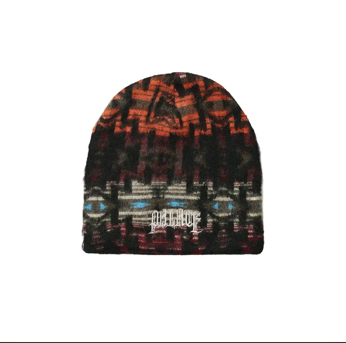 Palace Olde English Furry Nein Cuff Beanie Navajo Brown