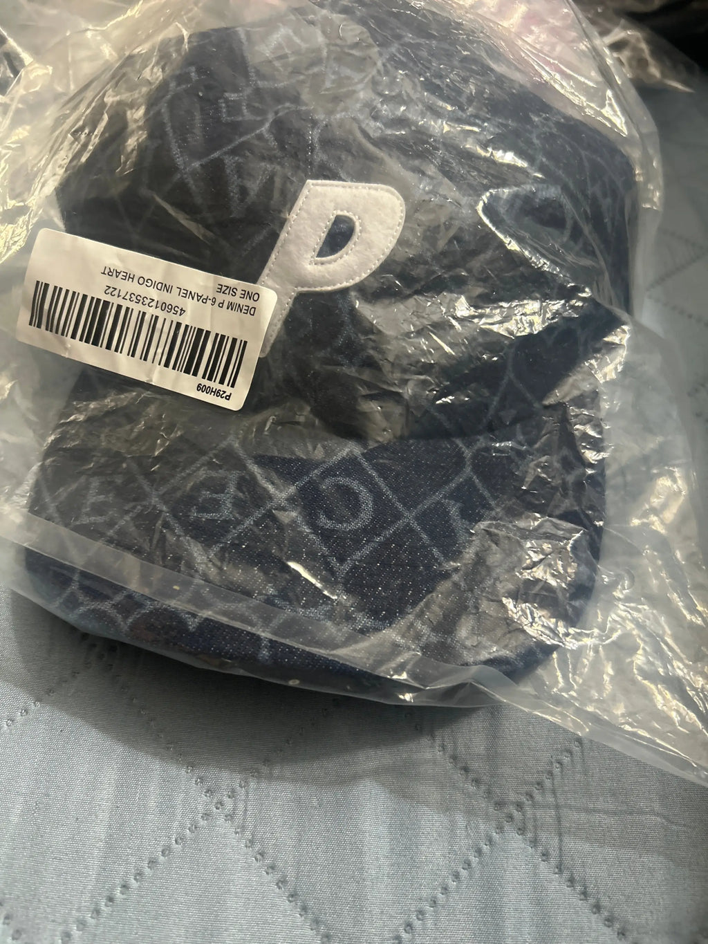 Palace P 6-Panel Indigo Heart