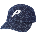 Palace P 6-Panel Indigo Heart - One size