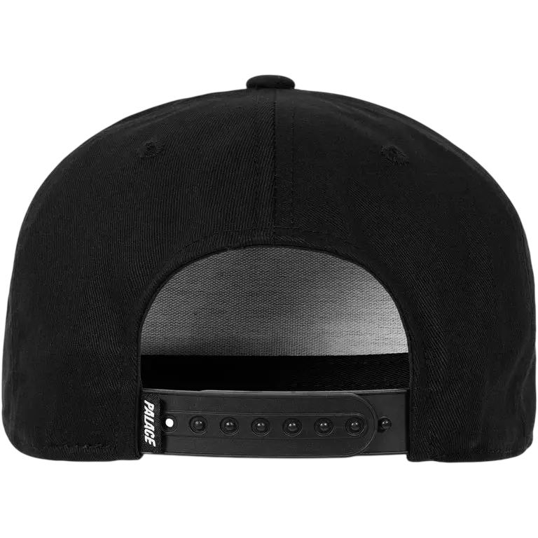 Palace P Frame 5-Panel Snapback Black - One size