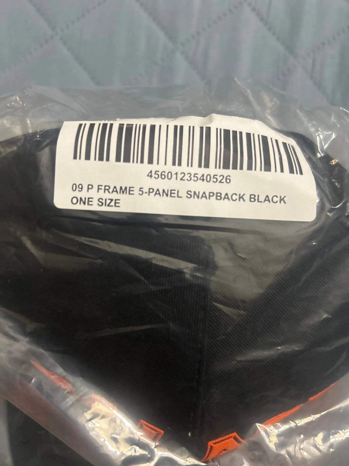 Palace P Frame 5-Panel Snapback Black