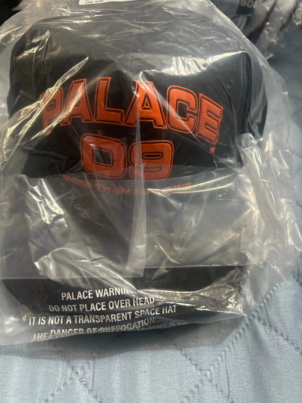 Palace P Frame 5-Panel Snapback Black