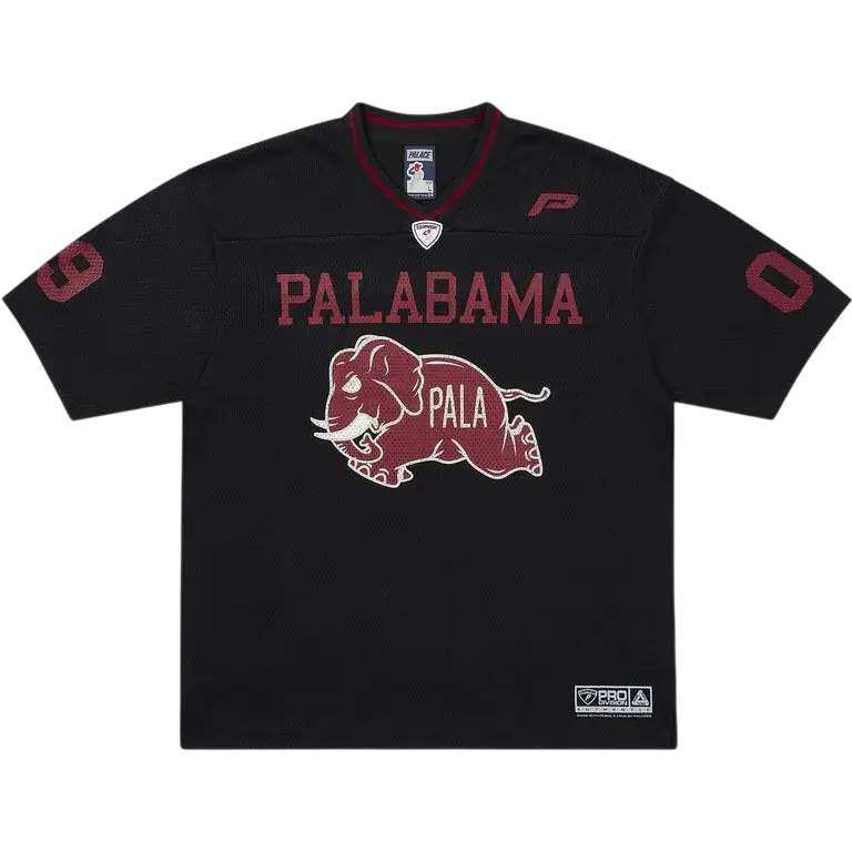 Palace Palabama Mesh Jersey Black w/Matching Palabama P Frame 5-Panel - M