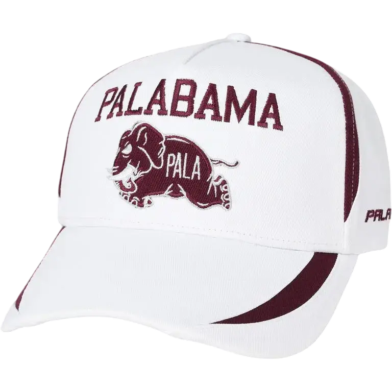 Palace Palabama Mesh Jersey White w/Matching Palabama P Frame 5-Panel - L