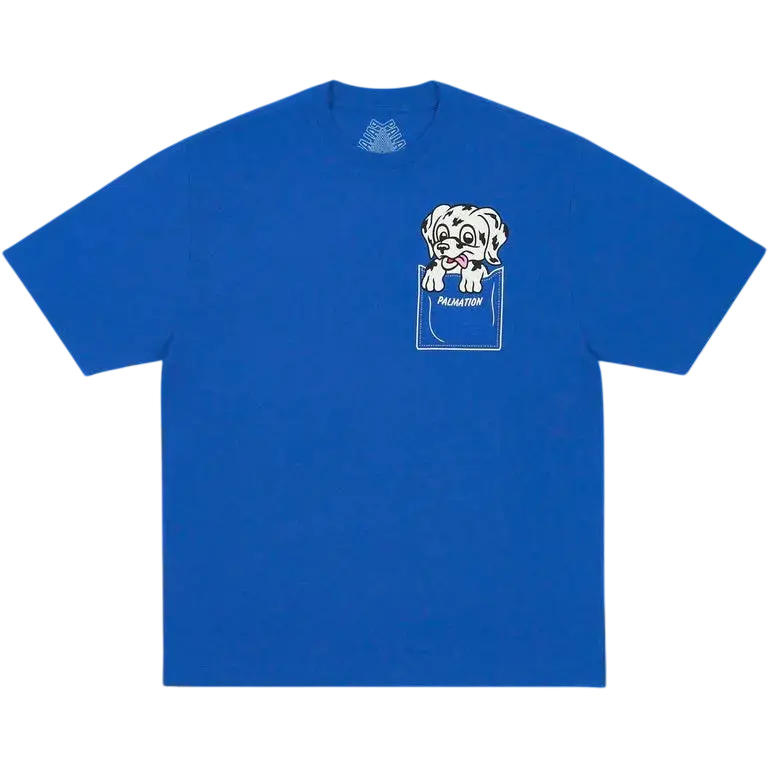 Palace Palmation T-Shirt Blue Berry - M