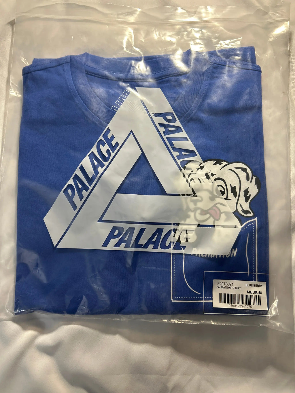 Palace Palmation T-Shirt Blue Berry Medium