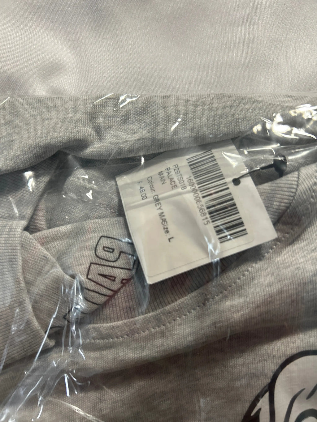 Palace Palmation T-Shirt Grey Large