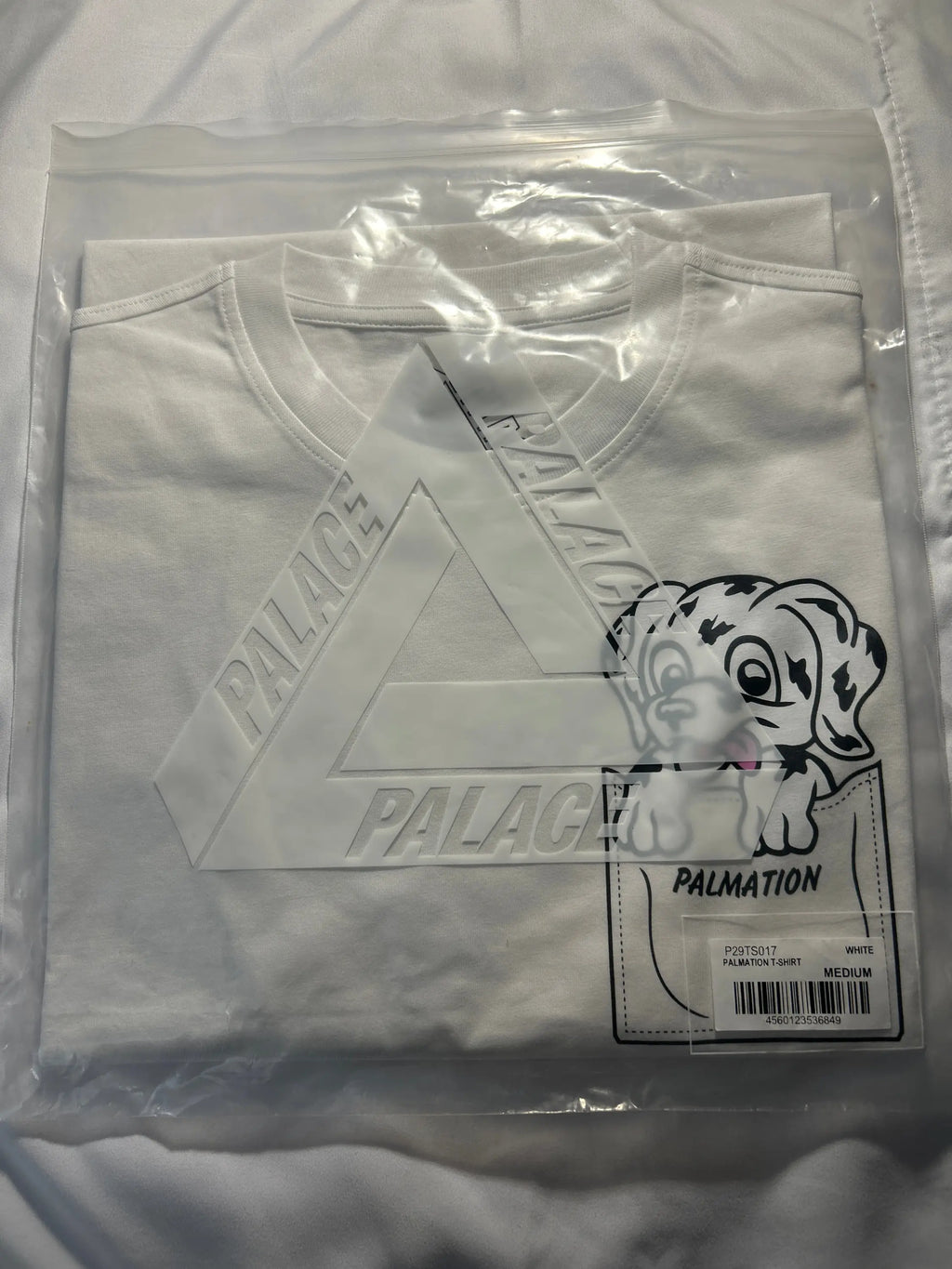 Palace Palmation T-Shirt White Medium