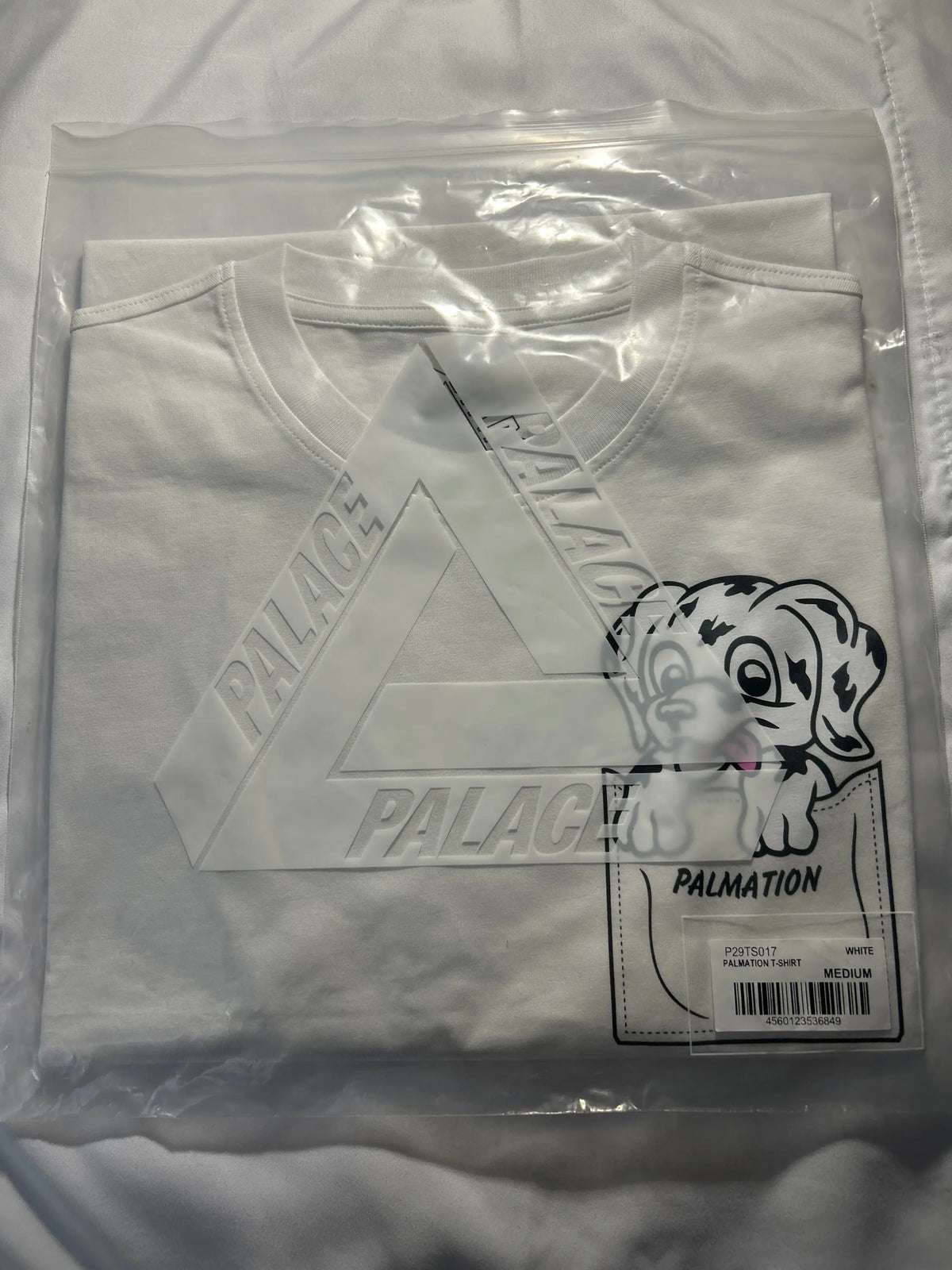 Palace Palmation T-Shirt White Medium