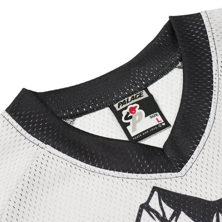 Palace Peaker Mesh Jersey Black - M