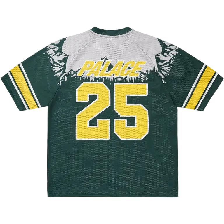 Palace Peaker Mesh Jersey Green - M