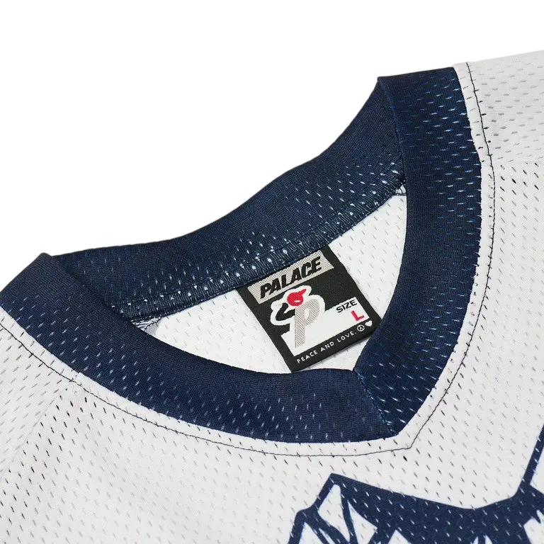 Palace Peaker Mesh Jersey Navy - M