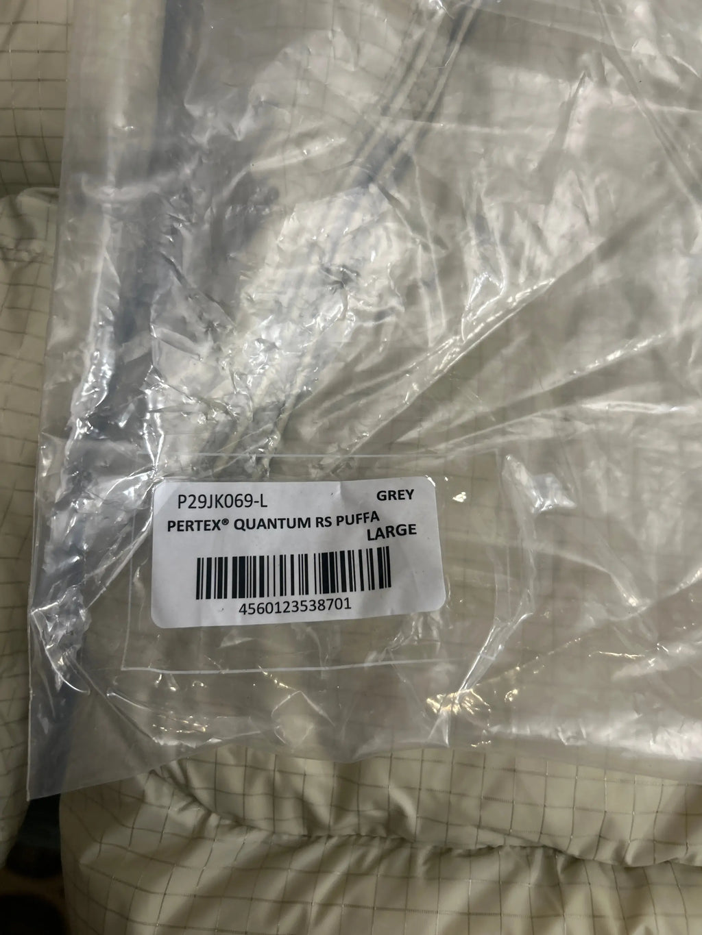Palace Pertex Quantum RS Puffa Gray Large