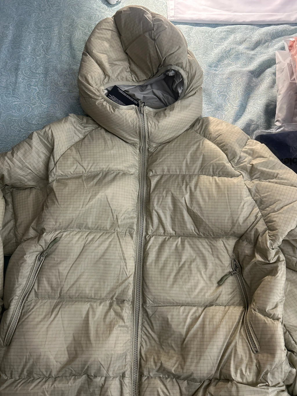 Palace Pertex Quantum RS Puffa Gray Large