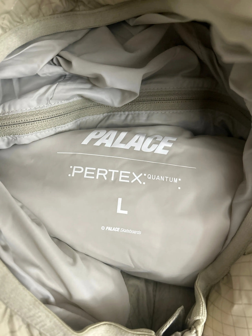 Palace Pertex Quantum RS Puffa Gray Large