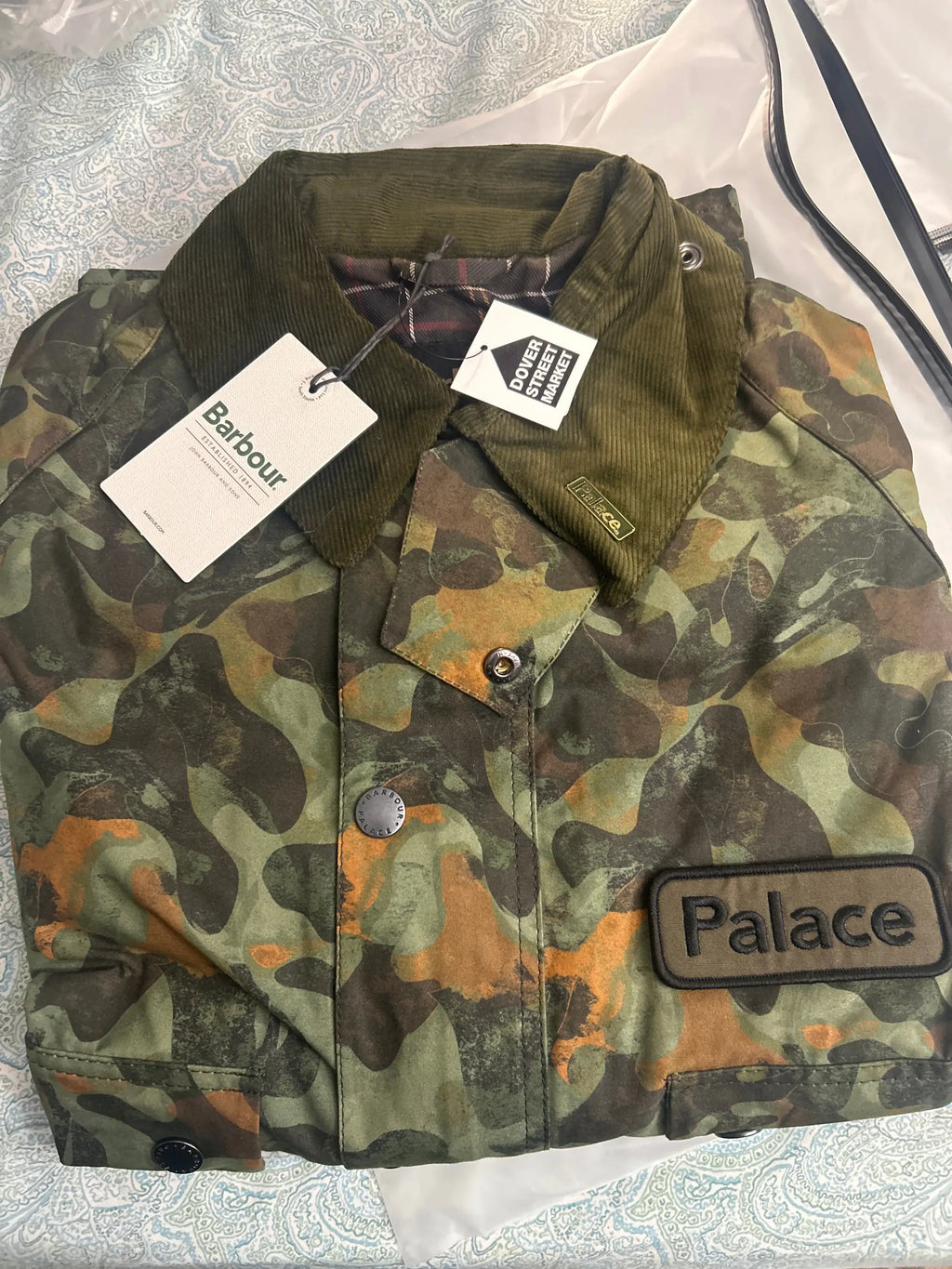 Palace Pertex Quantum RS Puffa Gray Large