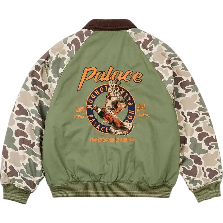 Palace Plucker Jacket Olive - M