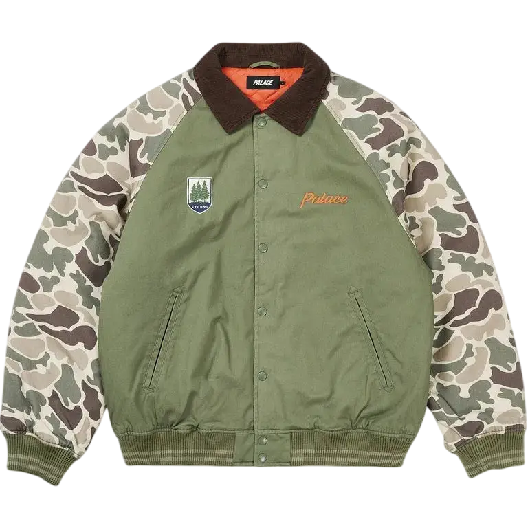 Palace Plucker Jacket Olive - M