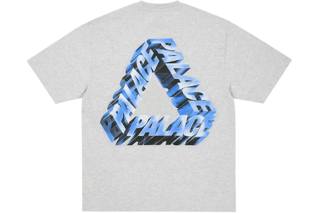 Palace Polished P3 T-Shirt Grey Large