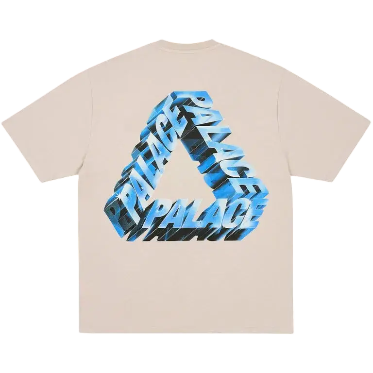 Palace Polished P3 T-Shirt Stoney Grey