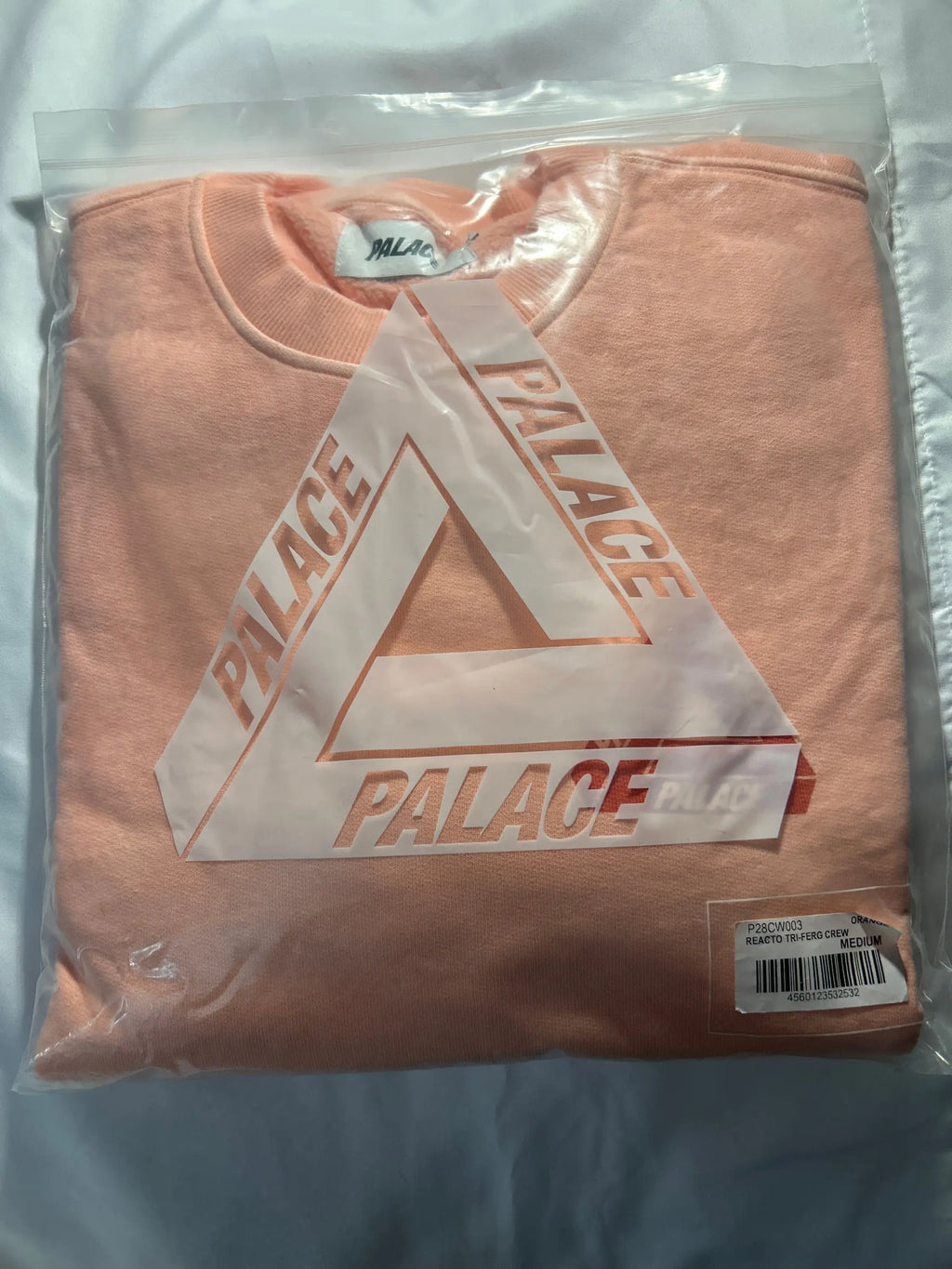 Palace Reacto Tri-Ferg Crew Orange Medium