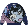 Palace Rear View Knit Navy - M