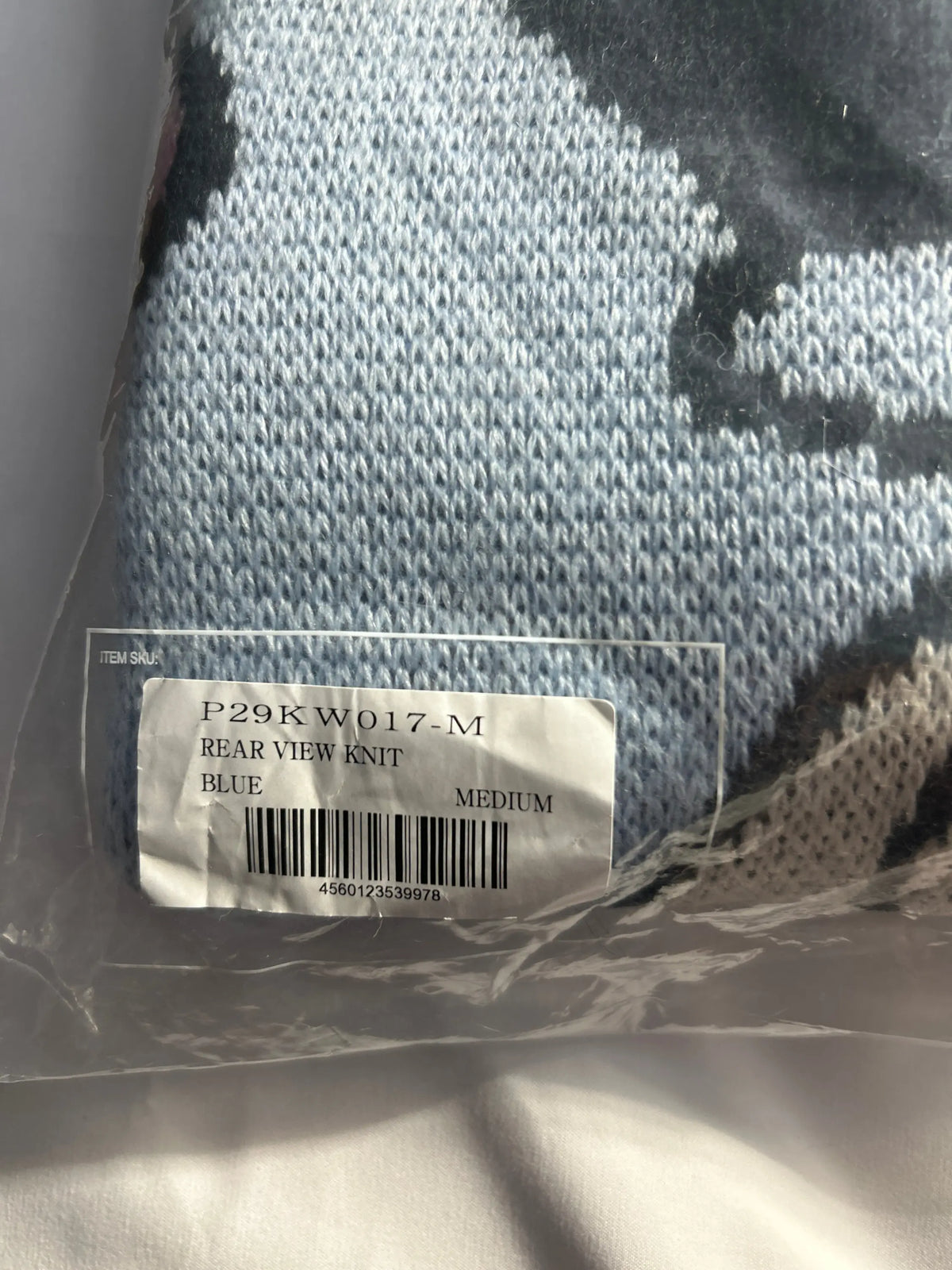 Palace Rear View Knit Navy Medium