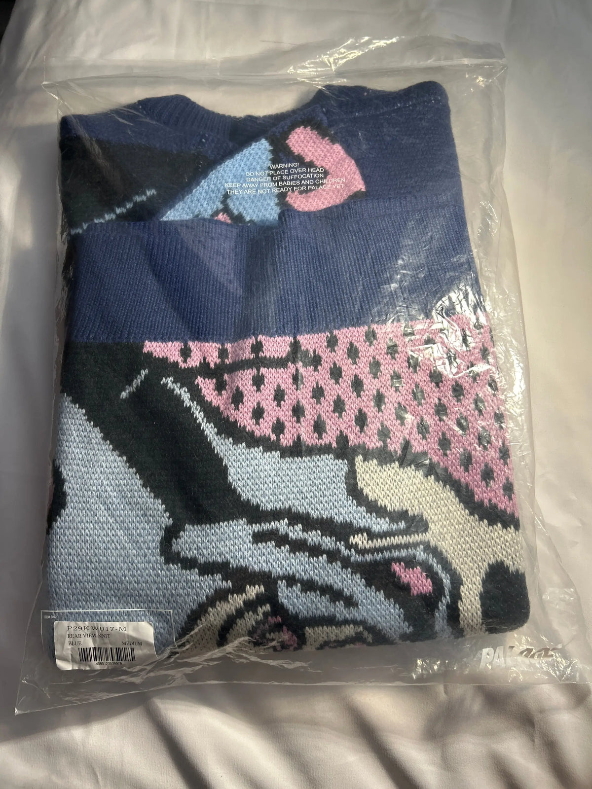Palace Rear View Knit Navy Medium