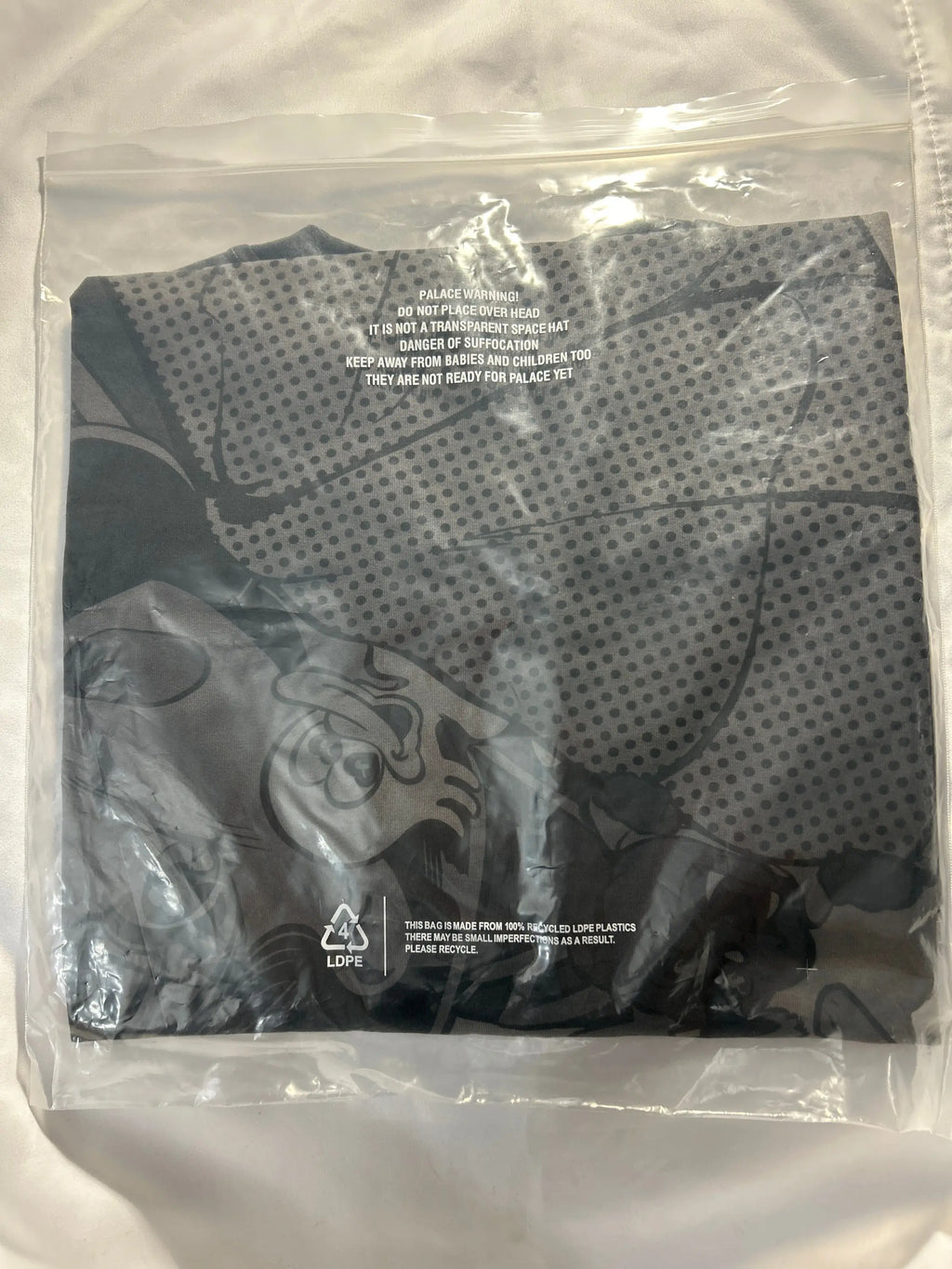 Palace Rear View Raglan Long Sleeve Black Medium