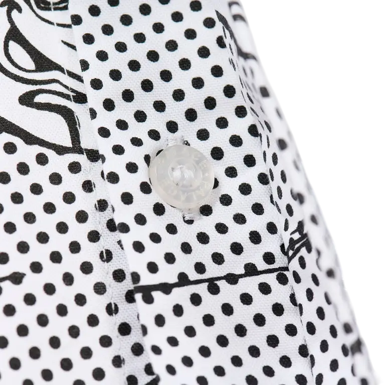 Palace Rearview Button Up Long Sleeve White - M