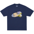 Palace Rearview T-Shirt Navy - M
