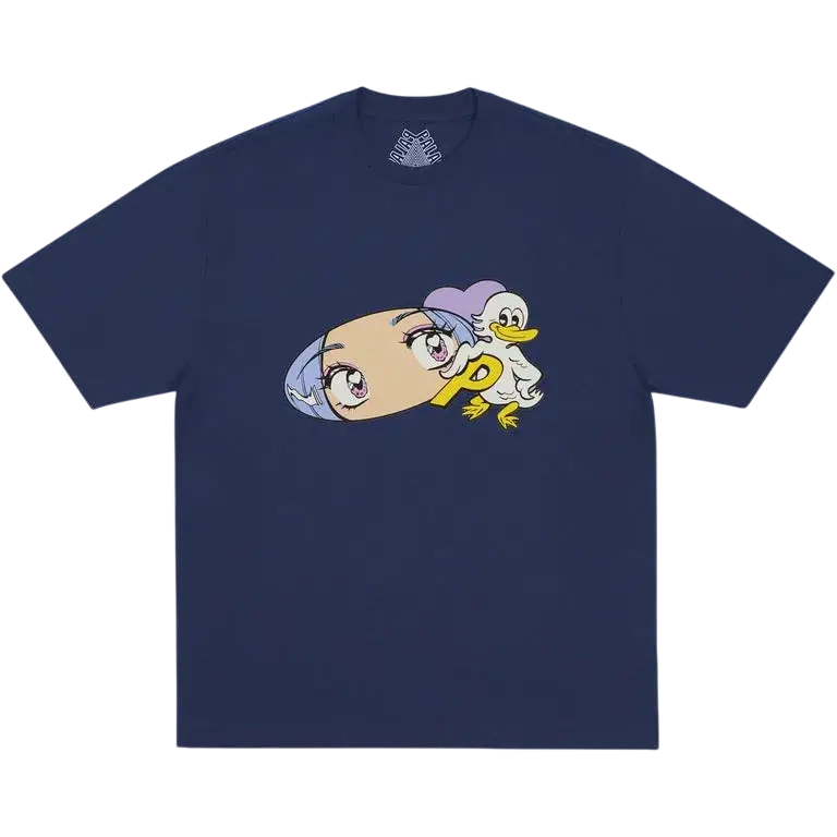 Palace Rearview T-Shirt Navy - M