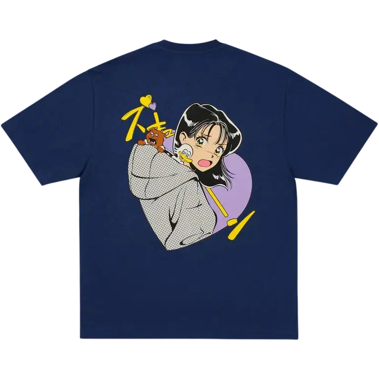 Palace Rearview T-Shirt Navy - M