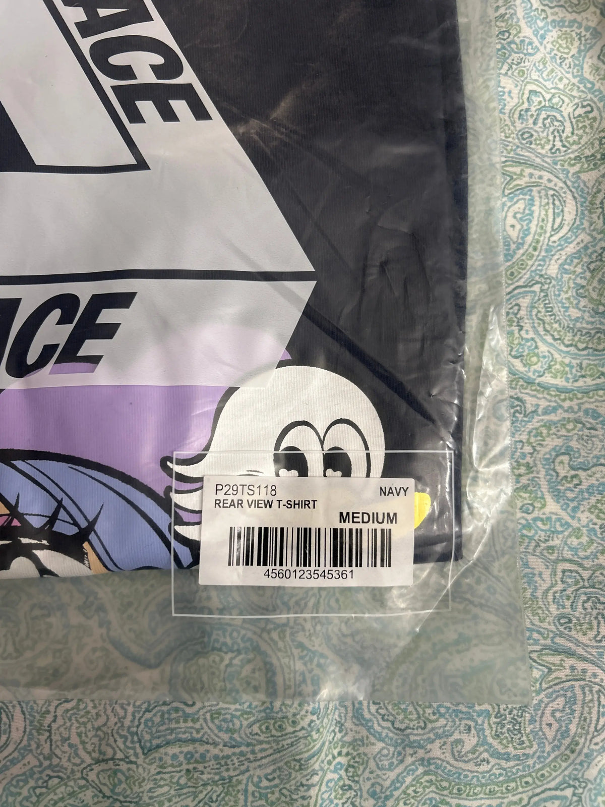 Palace Rearview T-Shirt Navy Medium
