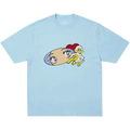 Palace Rearview T-Shirt Skyline Blue - M