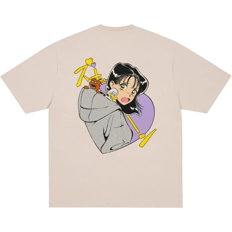 Palace Rearview T-Shirt Stoney Grey - M