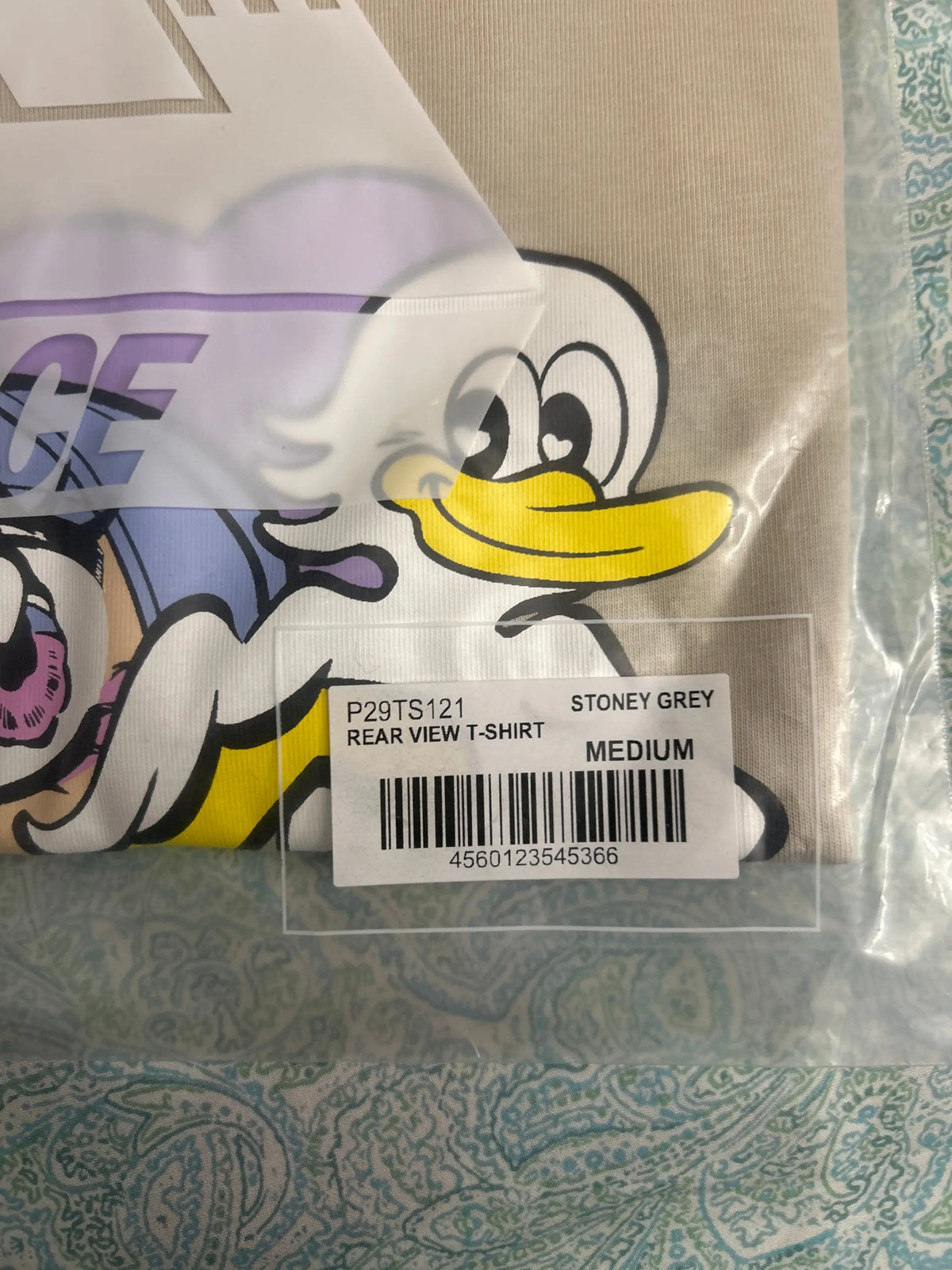 Palace Rearview T-Shirt Stoney Grey Medium