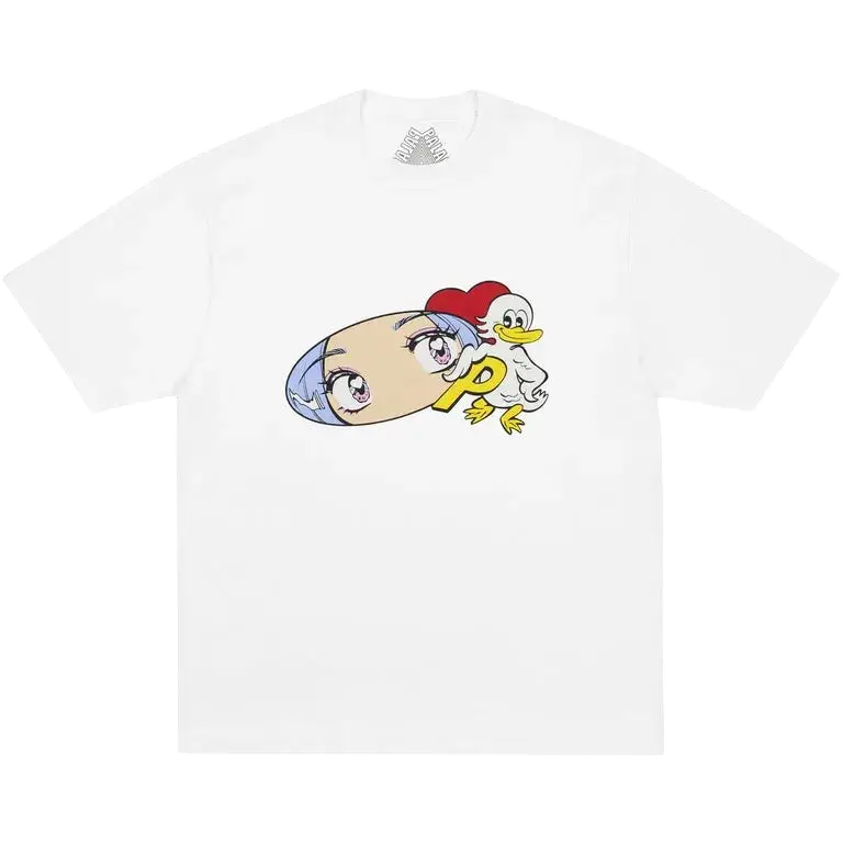 Palace Rearview T-Shirt White - M