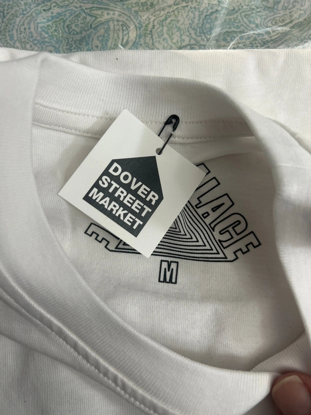 Palace Rearview T-Shirt White Medium