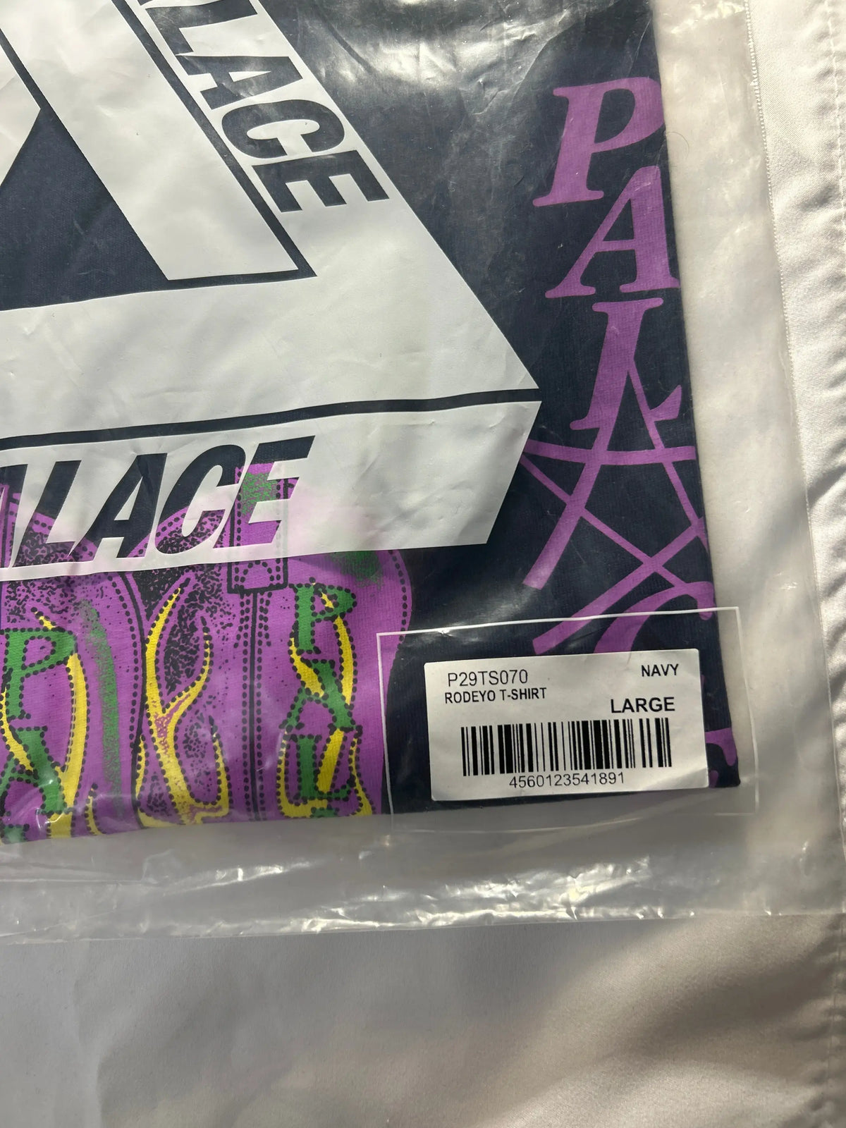 Palace Rodeyo T-Shirt Navy Large