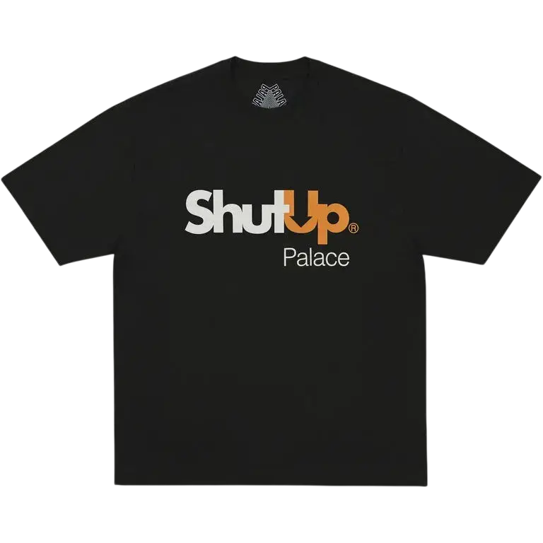 Palace Shut Up T-Shirt Black - M