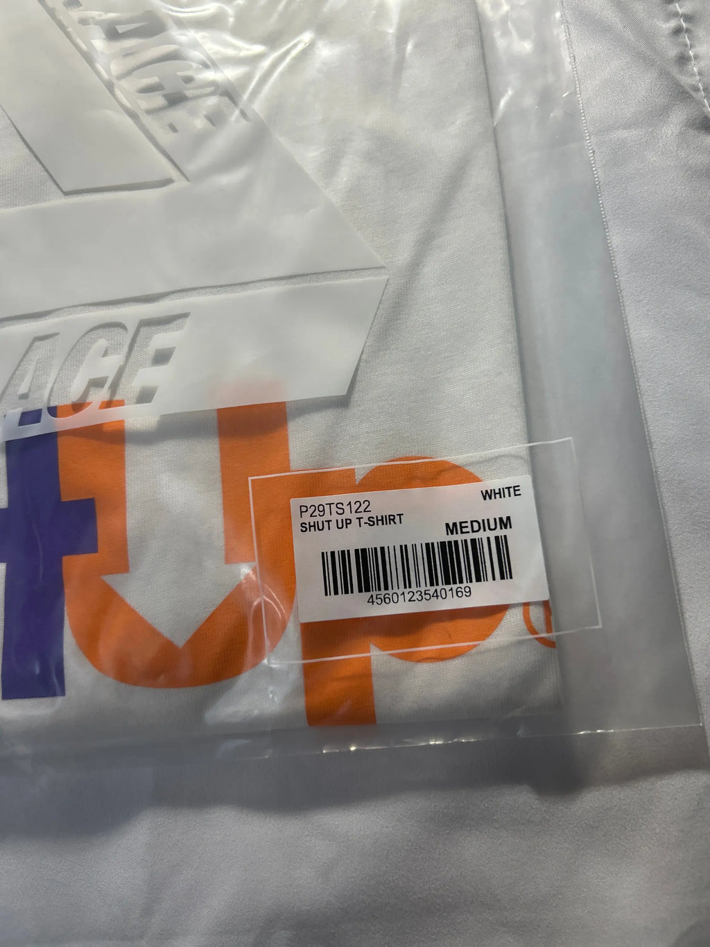Palace Shut Up T-Shirt Grey Medium