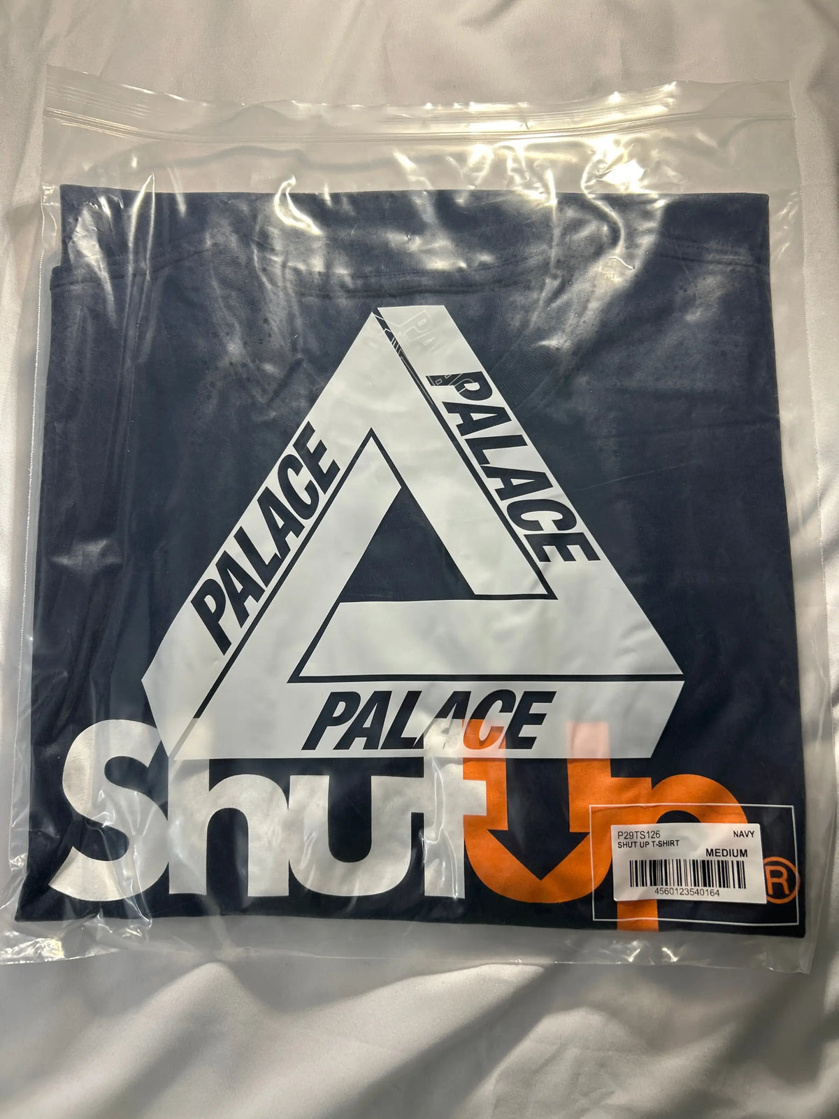 Palace Shut Up T-Shirt Navy Medium