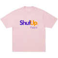 Palace Shut Up T-Shirt Pink - M