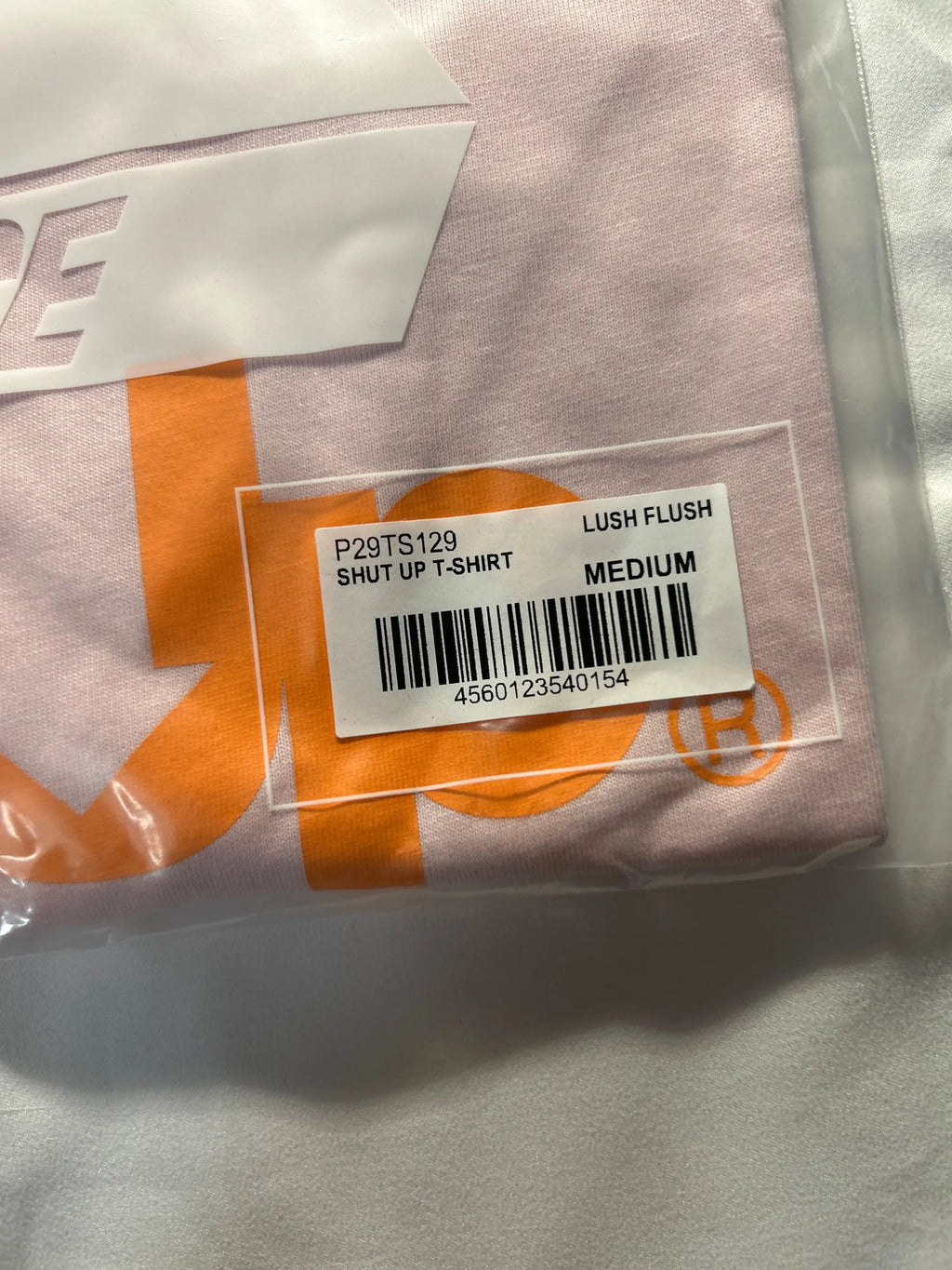 Palace Shut Up T-Shirt Pink Medium